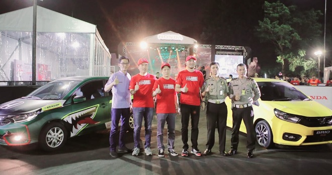 Honda Gelar Final Brio Saturday Night Challenge 2019 di Jakarta 