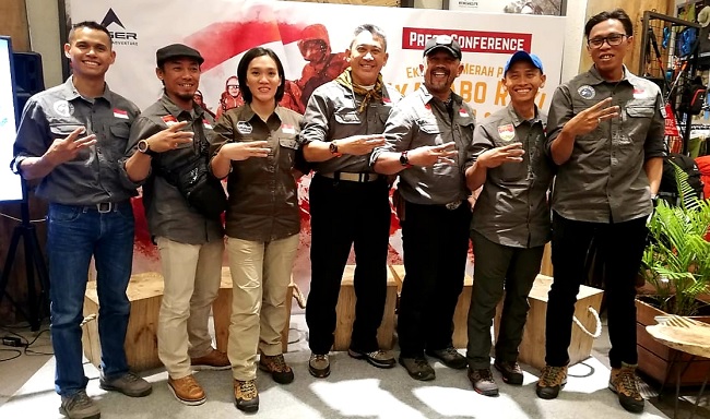 Untuk Indonesia, Eiger Gelar Ekpedisi Merah Putih Hkakabo Razi