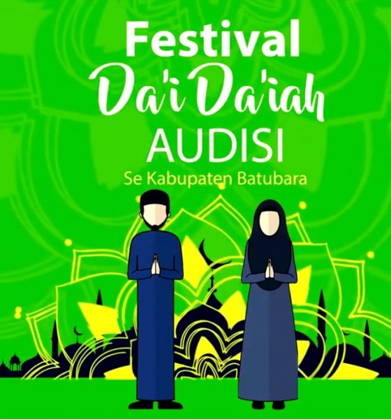 Festival Da’i Da’iah Audisi se-Kabupaten Batubara Targetkan ke AKSI Indosiar