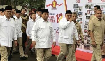 Hadiri HUT Partai Gerindra, Prabowo Bicara Alasan Gabung Pemerintah
