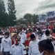 Ramlan – Syahrizal Diantar Ribuan Pendukung ke KPU Bukittinggi