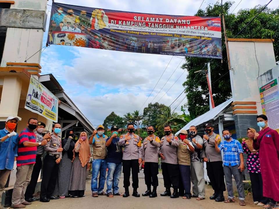 Tetap Konsisten Pertahankan Kampung Tangguh, Dit Pam Obvit Polda Sumbar Apresiasi Warga Kubang Gajah – Beritasumbar.com