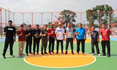 Bersama Tim Basket Eksekutif Kota Payakumbuh, Walikota ujicoba Lapangan baru – Beritasumbar.com