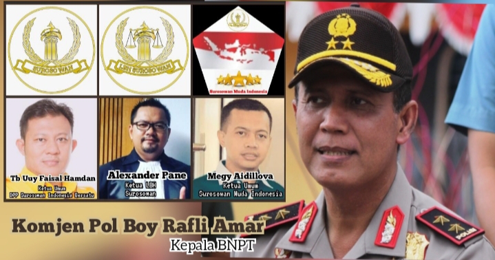 DPP Surosowan Indonesia Bersatu, Apresiasi dan Dukung Komjen Pol Boy Rafli Amar Jadi Kapolri – Beritasumbar.com
