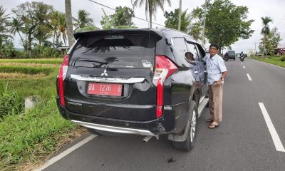 Ditabrak Pengendara Sepeda Motor,Mobil Dinas Wakil Ketua DPRD Tanah Datar Di Amankan – Beritasumbar.com