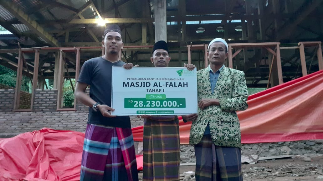 Dompet Dhuafa Singgalang Padang Peduli Mesjid sampai daerah Terpencil di Sumatera Barat – Beritasumbar.com