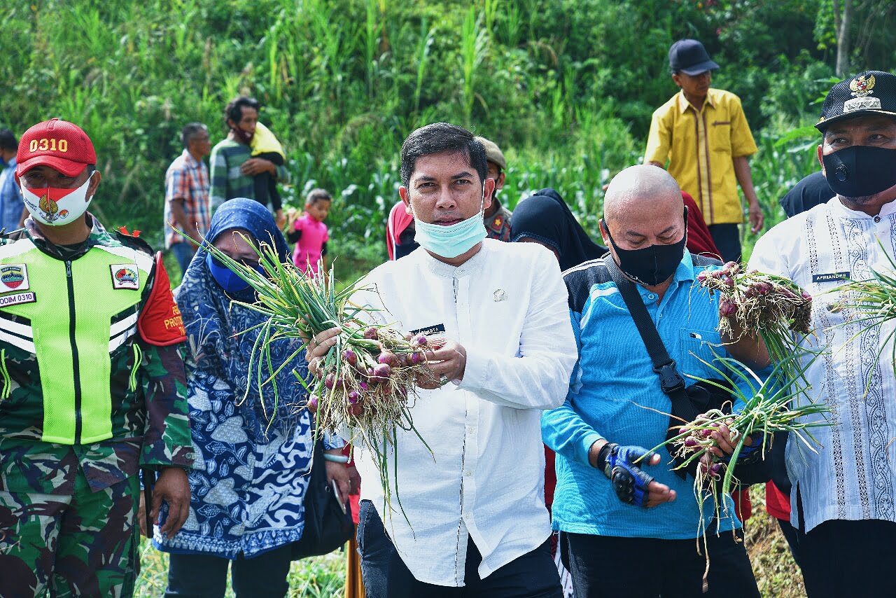 Pemerintah Desa Kubang Tangah Bantu Masyarakat Kelola Lahan Pertanian – Beritasumbar.com