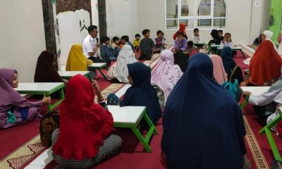 Wawako Sapa Anak-Anak Mengaji Di Masjid Makmur NDB – Beritasumbar.com