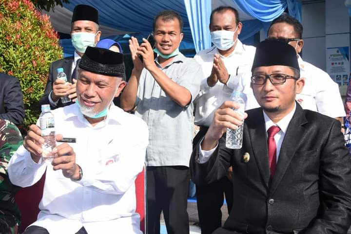 Di Hari Jadi Ke 46, Perumda Air Minum Kota Padang Luncurkan Air Minum Dalam Kemasan – Beritasumbar.com
