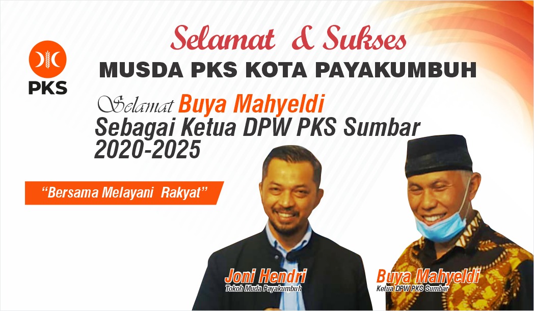Selamat Musda PKS Payakumbuh – Beritasumbar.com