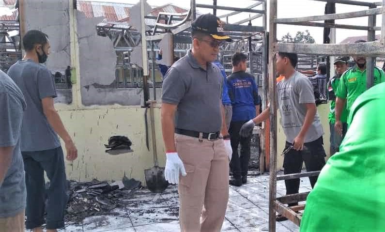Erwin Yunaz Pimpin Goro Di Gedung Asrama Ponpes CI Yang Terbakar – Beritasumbar.com