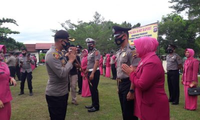 49 Personil Polres Sijunjung Naik Pangkat – Beritasumbar.com