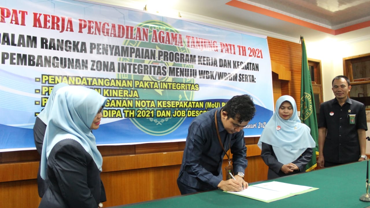 Pengadilan Agama Tanjung Pati 2021 Perbaharui Komitmen Pembangunan Zona Integritas – Beritasumbar.com
