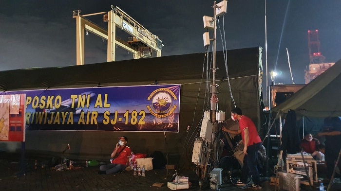 Telkomsel Bantu Tim Evakuasi dan Penyelamatan Korban Jatuhnya Sriwijaya Air