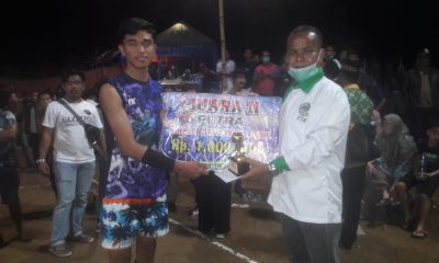 Kejuaraan Voly Ball Se-Kabupaten Sijunjung, Tim Three Boy Lahir Sebagai Pemenang – Beritasumbar.com