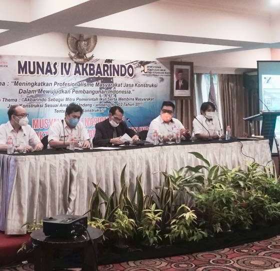 Munas IV Akbarindo Canangkan Profesionalisme Masyarakat Jasa Konstruksi untuk Pembangunan Indonesia – Beritasumbar.com