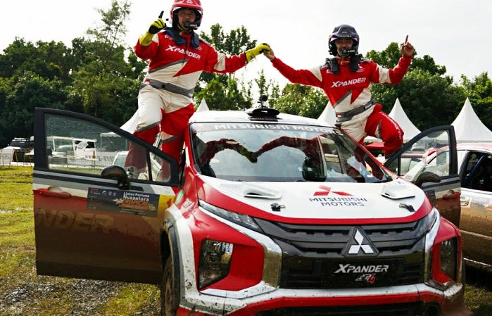 Xpander AP4 Juarai Fortuna Nusantara Tropical Sport Rally 2021