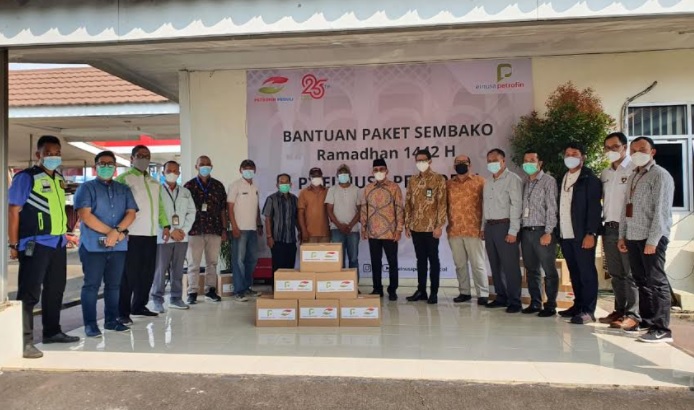 Elnusa Petrofin Tebar Ribuan Paket Sembako di Seluruh Indonesia