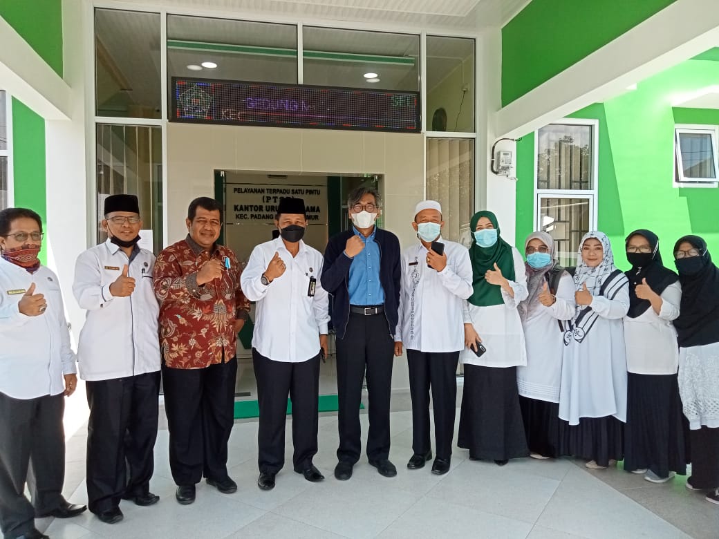 Ditjen Bimas Islam Tinjau Gedung Balai Nikah dan Manasik Haji Kecamatan Padang Panjang Timur – Beritasumbar.com