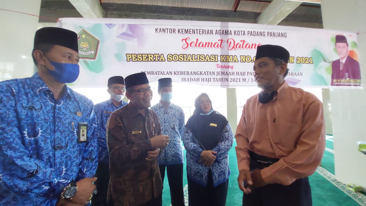 Kakanwil Hadiri Sosialisasi KMA No. 660 Tahun 2021 oleh Kakankemenag Padang Panjang – Beritasumbar.com