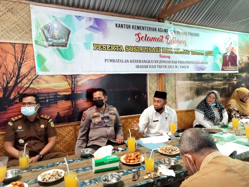 Kemenag Padang Panjang Sosialisasi KMA No. 660 Lintas Sektoral Kota Padang Panjang – Beritasumbar.com