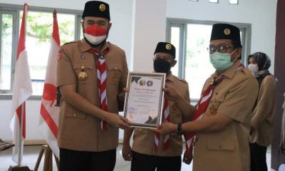 Kakankemenag Padang Panjang Terima Piagam Penghargaan Pramuka Award 2021 – Beritasumbar.com