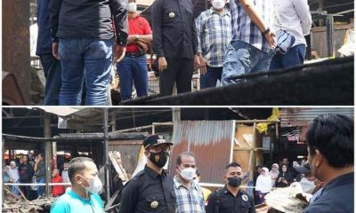 Erman Safar Tinjau Lokasi Kebakaran Pasar Bawah Bukittinggi – Beritasumbar.com